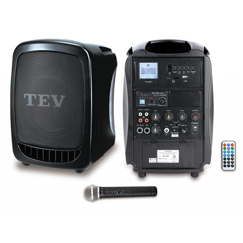 TEV TA-300-1 藍芽/USB手提式單頻無線擴音機