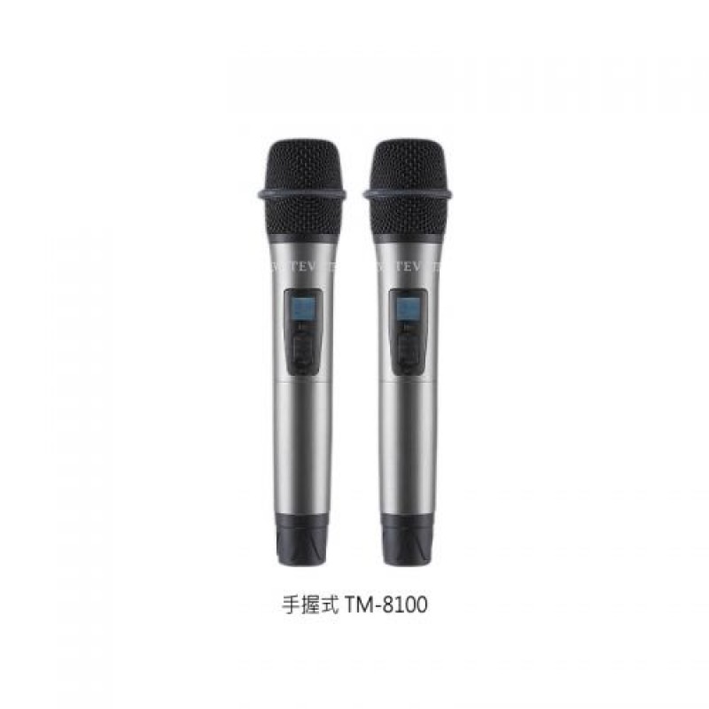 TEV TR-8100TD 數位UHF真分集接收100頻道無線麥克風系統